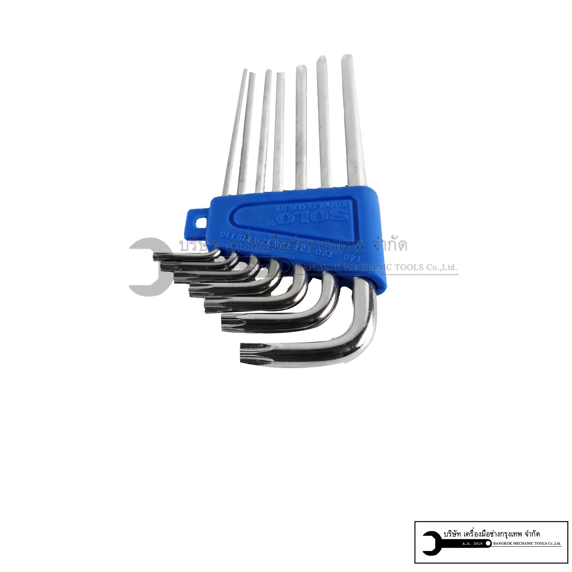 SOLO ประแจหกเหลี่ยมแฉกท๊อกซ์ (หัวจีบ) รุ่น 912