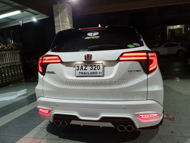 โคมไฟท้าย HRV Prototype V.3 (ไฟเลี้ยววิง+Welcome Display 2021)