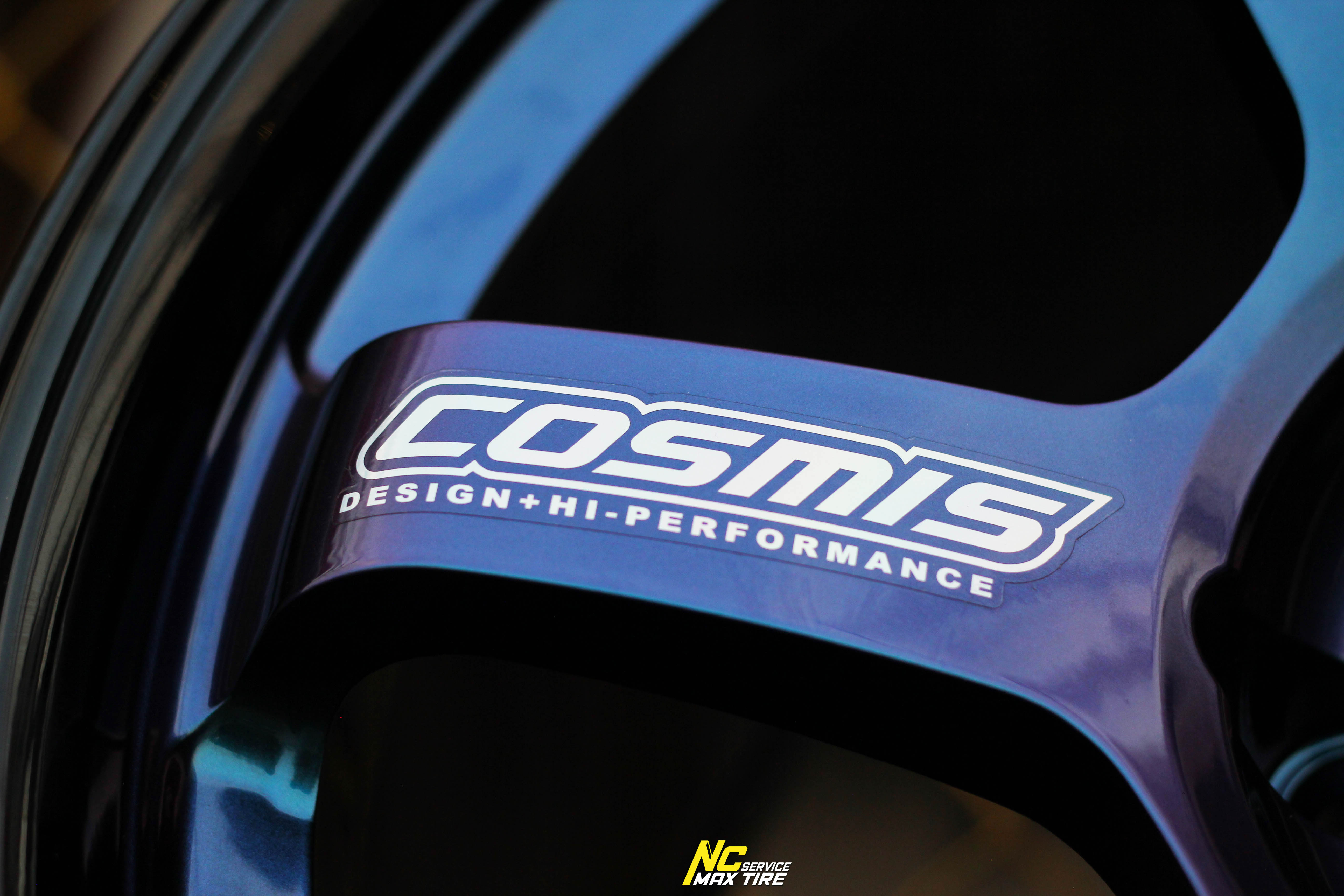 ล้อแม็กสวยๆ / ล้อแม็กขอบ18 / Cosmis / RG-06SR / ล้อแม็กสีพิเศษ / 18x9.0 6H139.7 ET0 / Custom Color / Power Blue / ล้อแม็กสำหรับรถกระบะตัวสูง / SUV / PPV