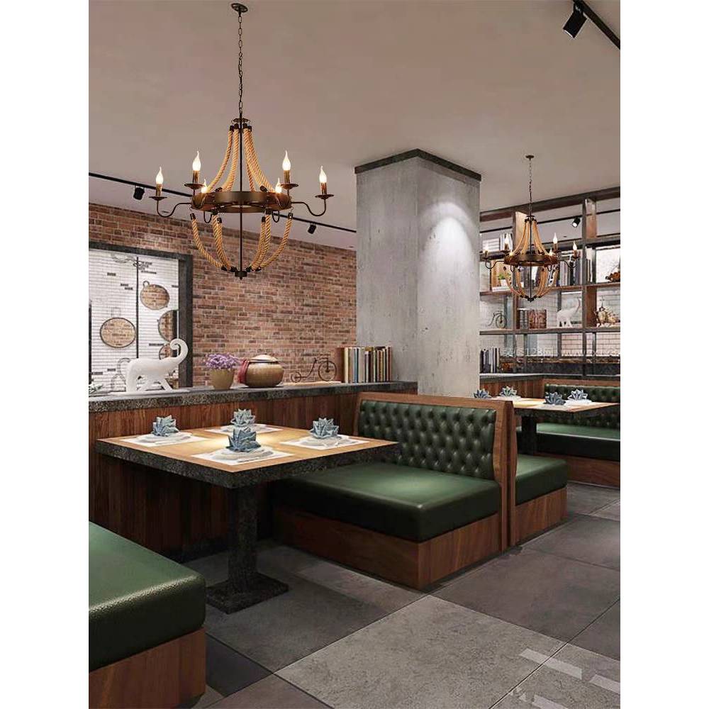 CT192A159 SOTMIA โคมไฟระย้าแบบอเมริกัน โคมไฟย้อนยุคในชนบท Lamp