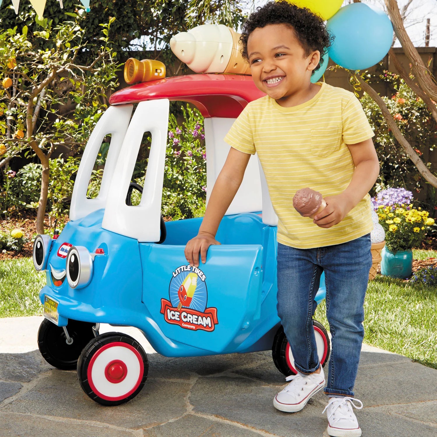 Little Tikes Cozy Ice Cream Truck รถขาไถรถขายไอศกรีม