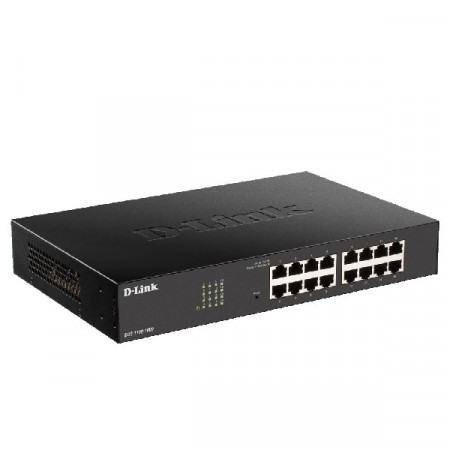 D-Link DGS-1100-16V2 16-Port L2 Gigabit Smart Managed Switch, Rack-mountable Metal Case