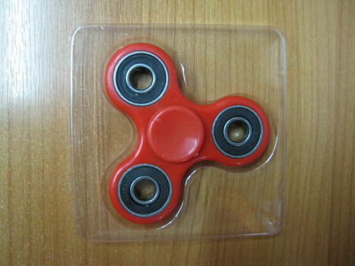 Hand Spinner สีแดง