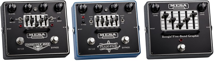 เอ็ฟเฟ็คกีตาร์ไฟฟ้า MESA PEDAL BOOGIE 5 BAND #FP.B5.BG