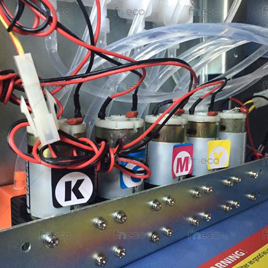 เครื่องพิมพ์อิงค์เจ็ท Konica C4-4หัว512i 30PL สีฟ้า หน้ากว้าง 3.2 m.