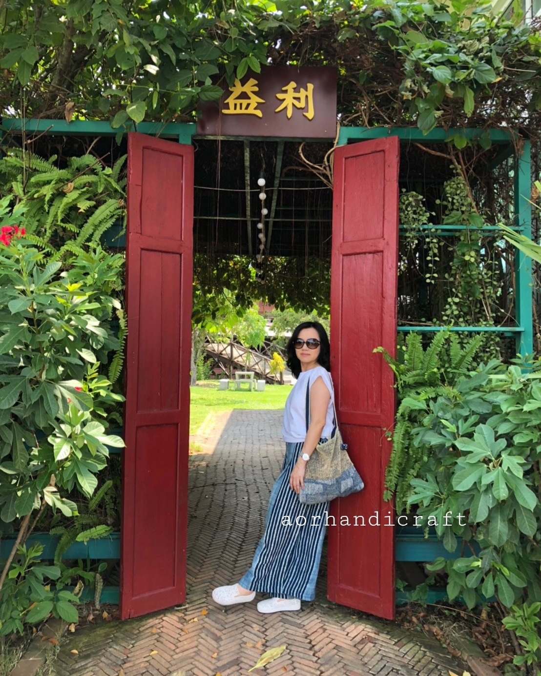 ลูกค้ารีวิว | กระเป๋าผ้าหญ้าคะยาถัก