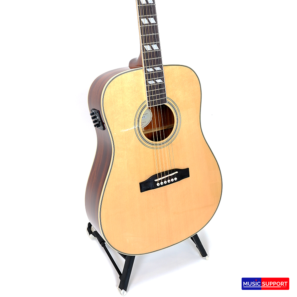 Mclorence HB-41ET / Natural กีตาร์โปร่งไฟฟ้า