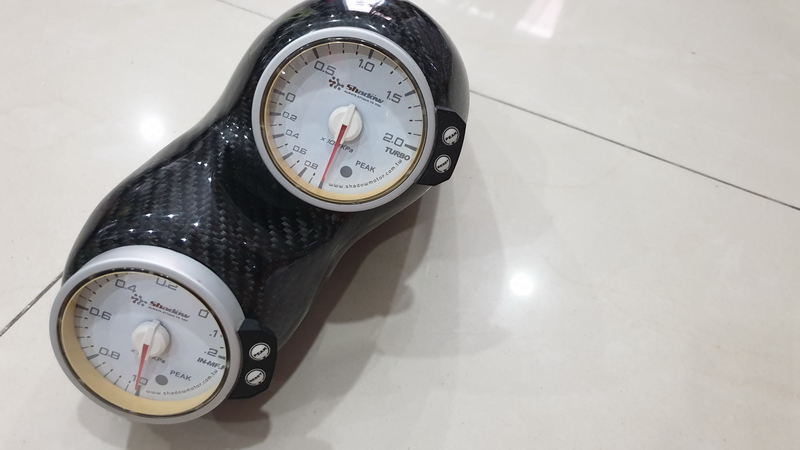 Gauge Shadow 2 ตัวพร้อม Housing หุ้ม Kevlar แท้
