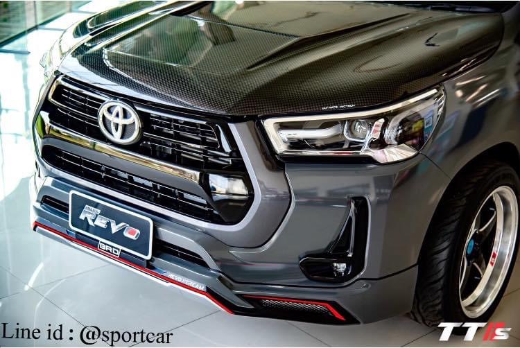 ชุดแต่ง Toyota Revo 2020 2019 X-TREAM Sport, รีโว่ รุ่นตัวเตี้ย สเกิร์ตรอบคัน Toyota Revo แต่งสวย byแต่งรถTTS