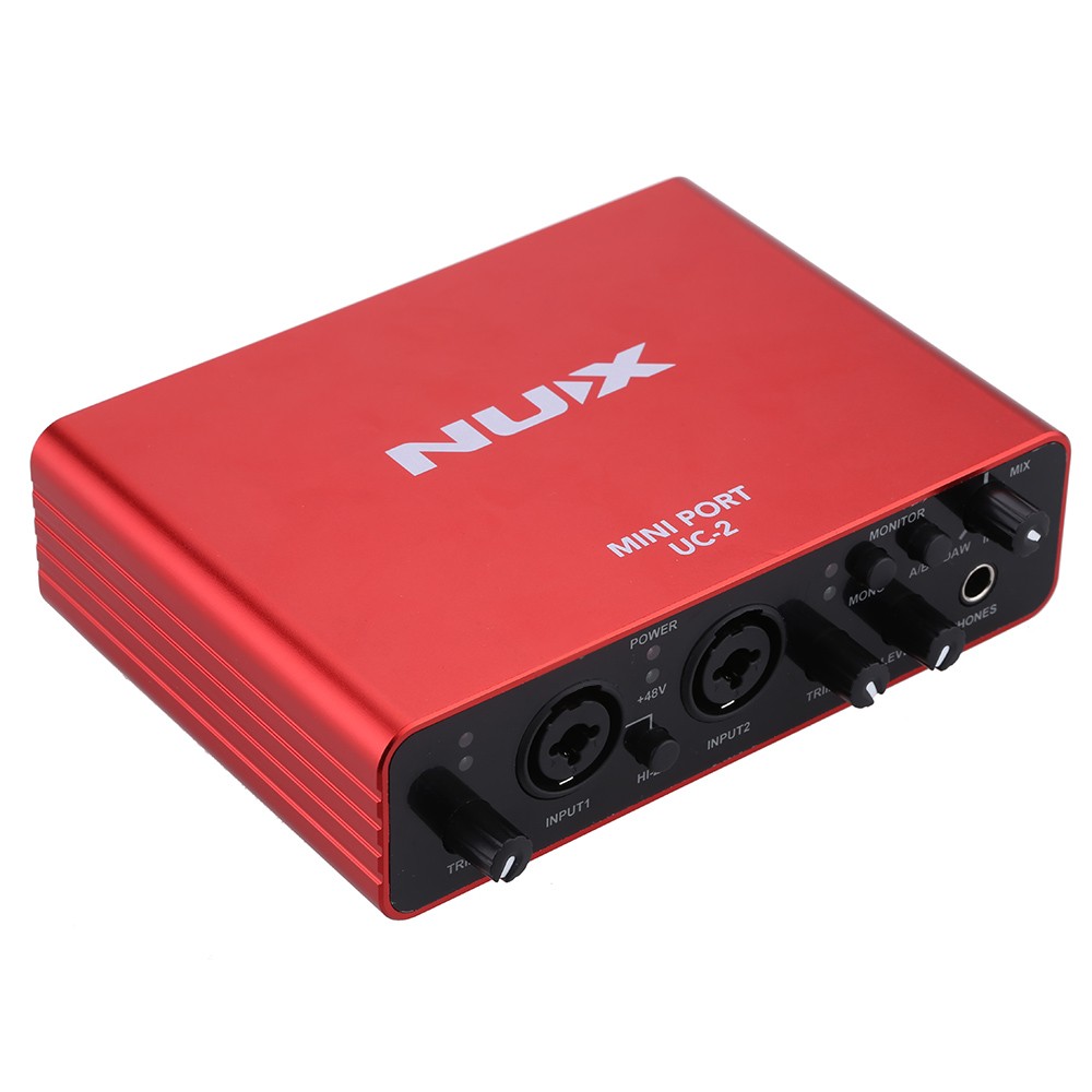 NUX UC-2 Audio Interface Mini Port ซาวด์การ์ดอินเตอเฟส