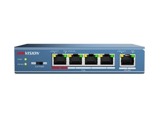 PoE Switch 4 Port 58W รุ่น DS-3E0105P-E