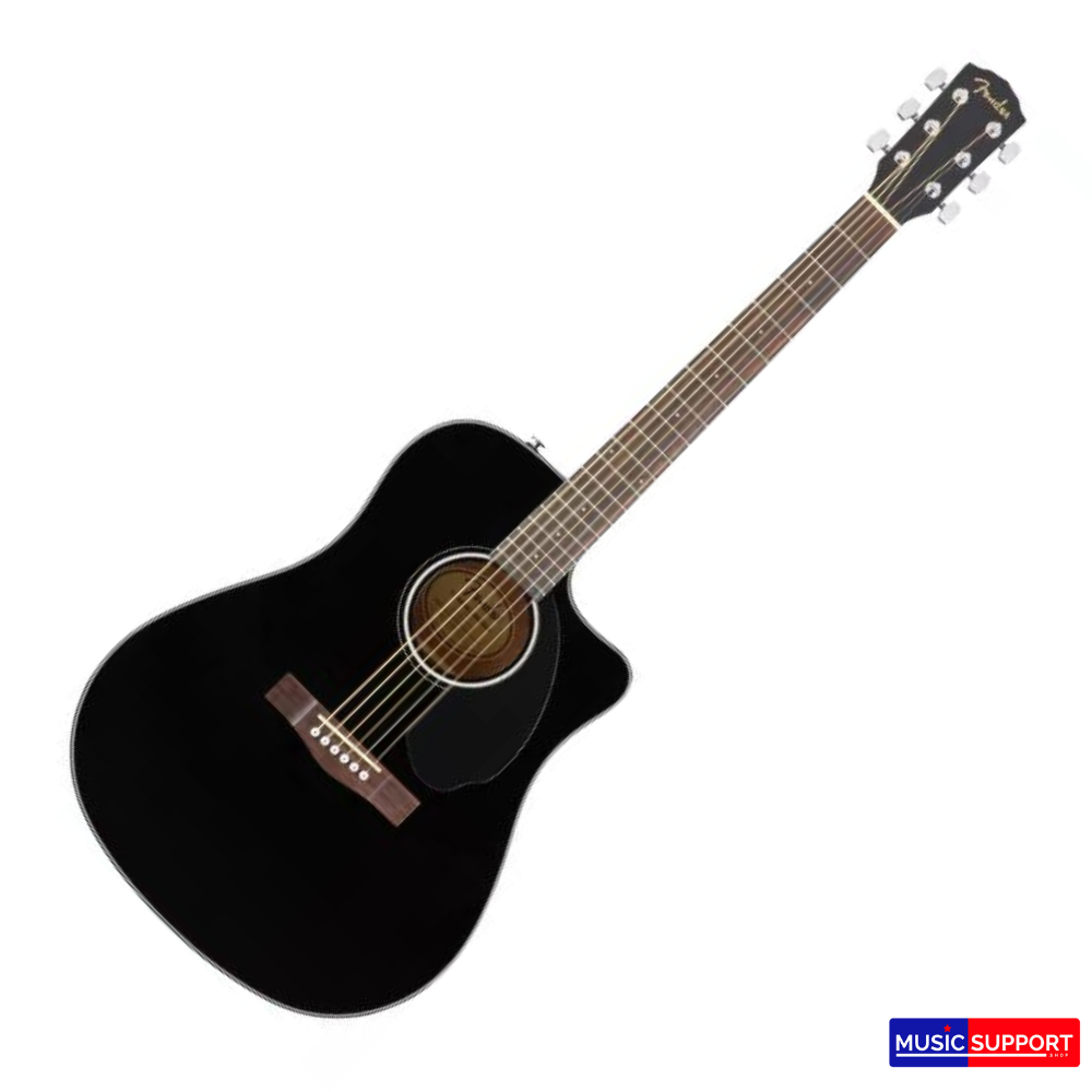Fender CD-60SCE Black (AFD-CD60SCE BK) กีตาร์โปร่งไฟฟ้า