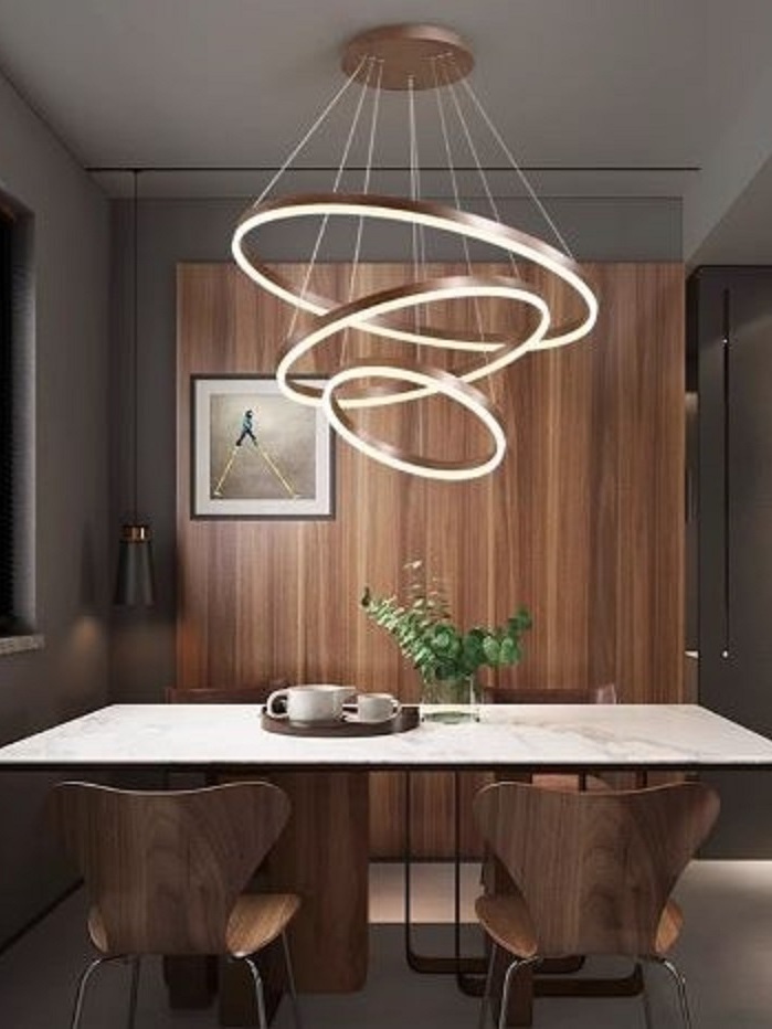 CT206A215 SOTMIA โคมไฟระย้า โคมไฟโมเดิร์นสีทอง Lighting Chandelier