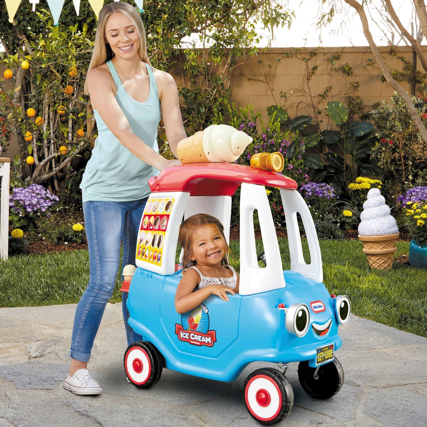 Little Tikes Cozy Ice Cream Truck รถขาไถรถขายไอศกรีม