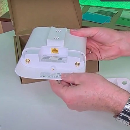 Zyxel NWA55AXE Access Point 802.11ax (WiFi 6) Dual-Radio Outdoor PoE