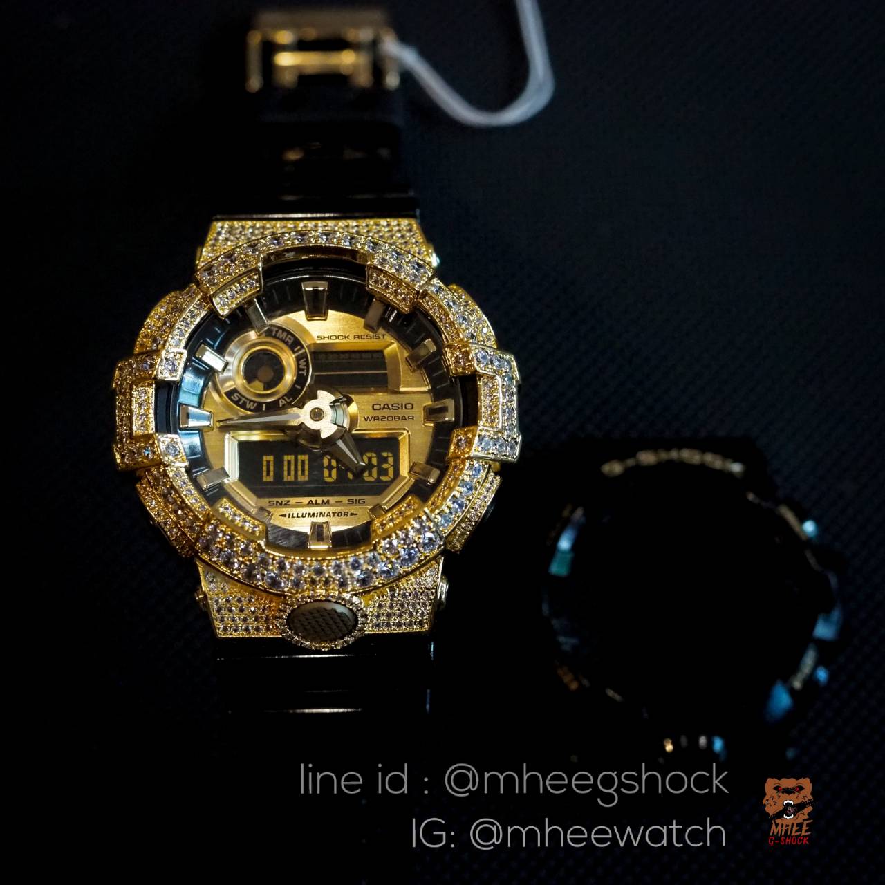 G-Shock Bling Gold รุ่น GA-710GB
