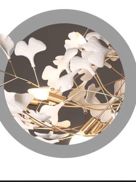 CT200A197 SOTMIA Ginkgo Leaf Floor Lamp โคมไฟตั้งพื้น โคมไฟใบแปะก๊วย