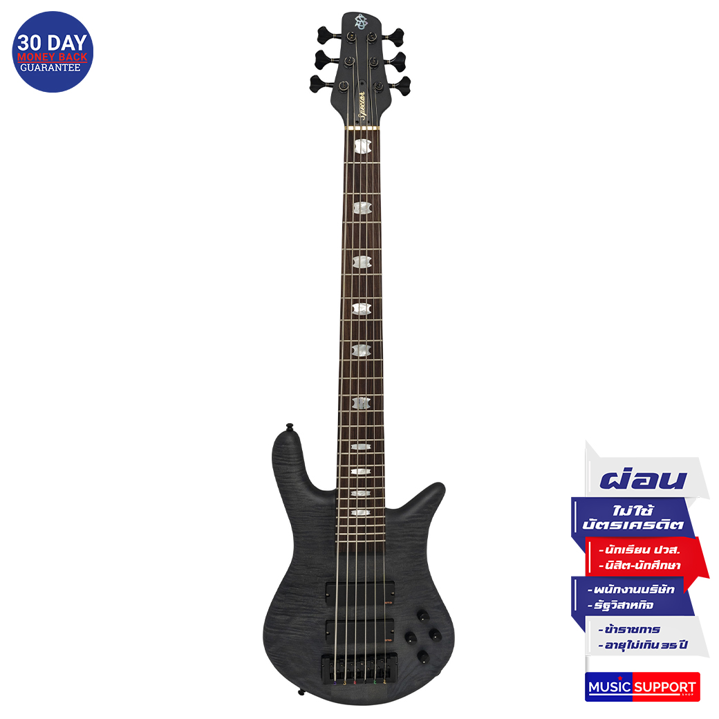 เบสไฟฟ้า Spector Euro 6 LX Black Stain Matte