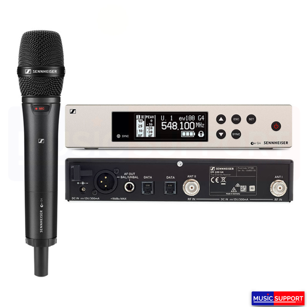 ไมโครโฟนไร้สาย Sennheiser EW 100 G4-945-S-TH Dynamic Super-Cardioid Wireless Microphone