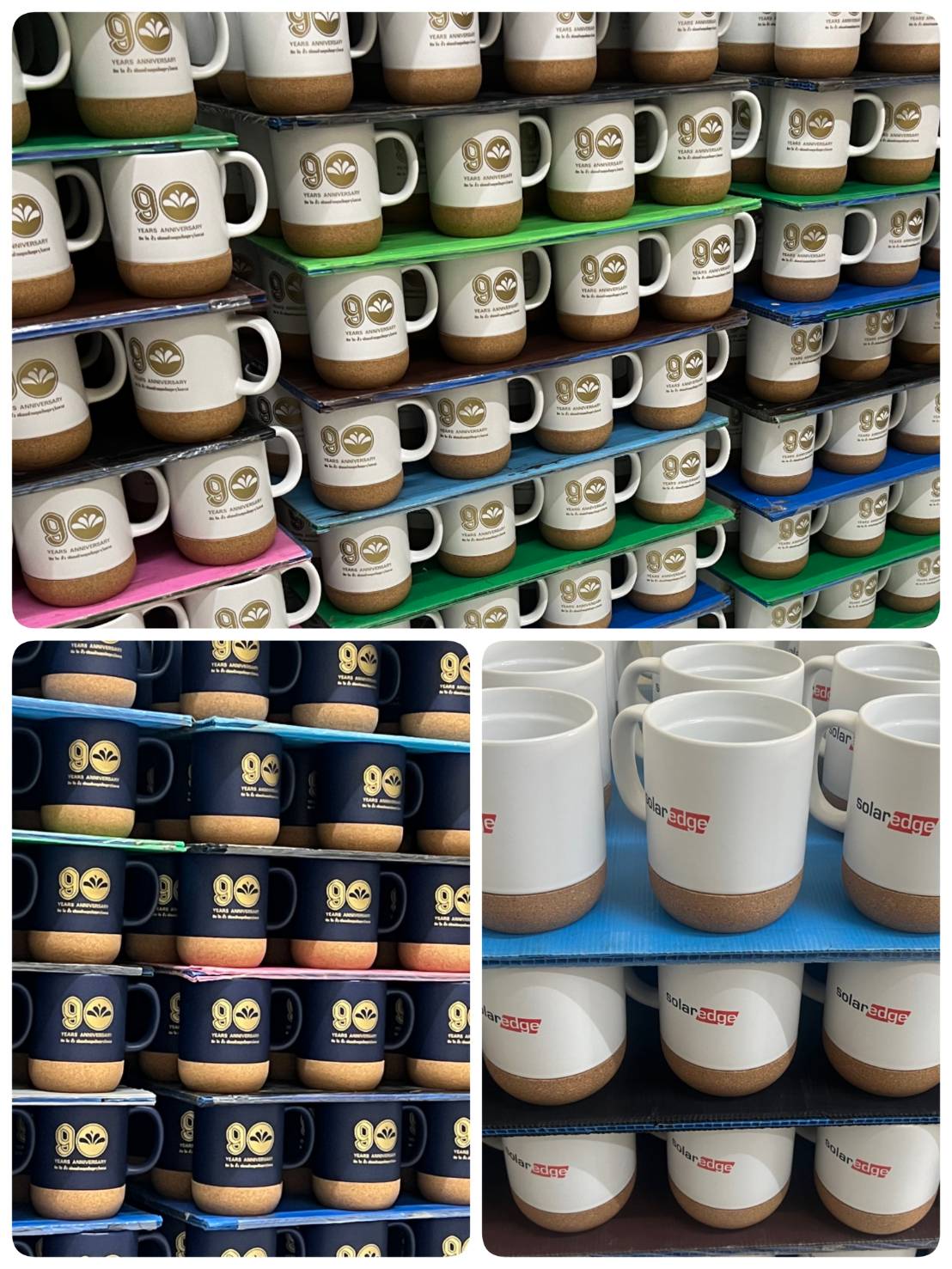 รับสกรีนแก้วเซรามิคแบบก้นไม้คล็อค