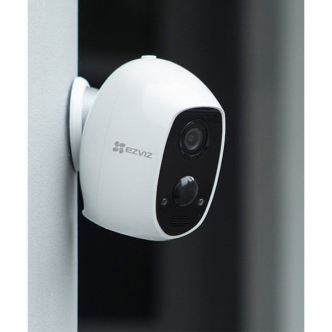 กล้องวงจรปิดไร้สาย Ezviz พร้อมแบตเตอรี่ในตัว รุ่น C3A Full HD Wire-Free Camera (1080p)