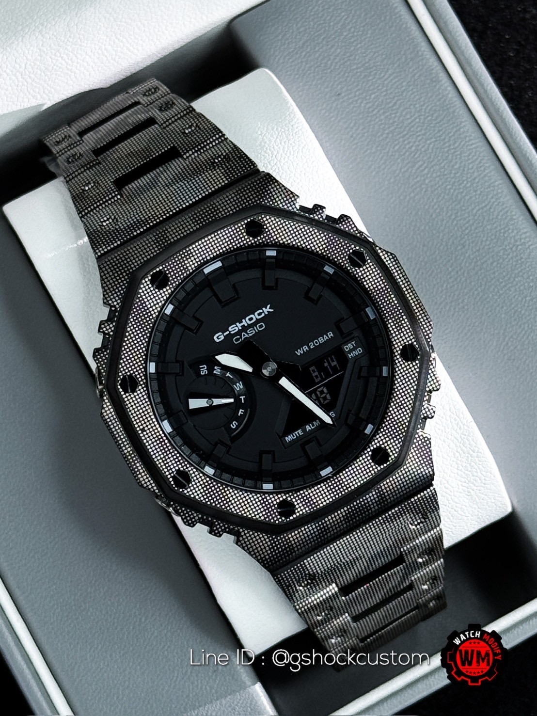 G-Shock GA-2100 AP Casioak Camo Armor Full Metal