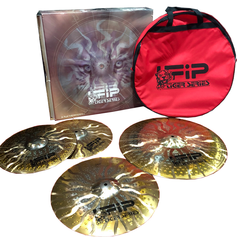 Ufip Tiger Series Set Cymbal Set ชุดฉาบ-แฉทองเหลือง