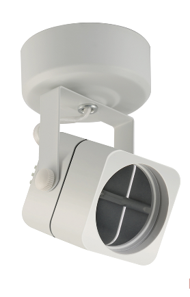 Tracklight Surface Mounted Square/White for MR16 GU5.3