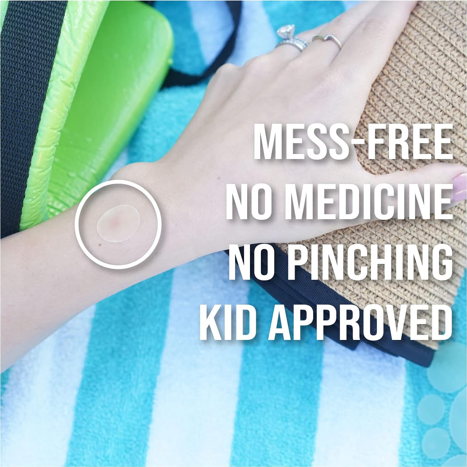 Quitch Bug Bite Itch Relief Patches แผ่นแปะบรรเทาอาการคันจากแมลงกัด