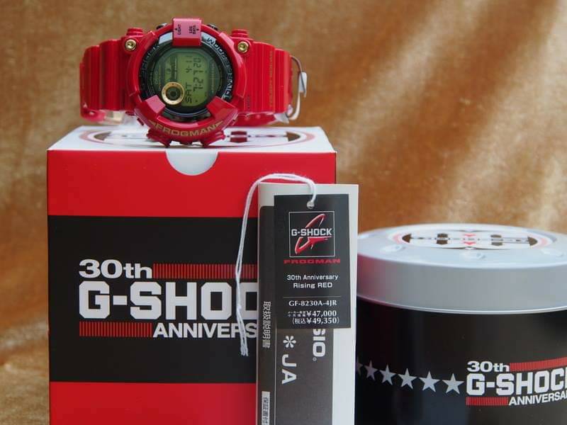 G-Shock Frogman GF-8230A-4 Rising Red (กบแดง 30ปี) รุ่น Limited Edition ฉลองครบรอบ 30ปี G-Shock