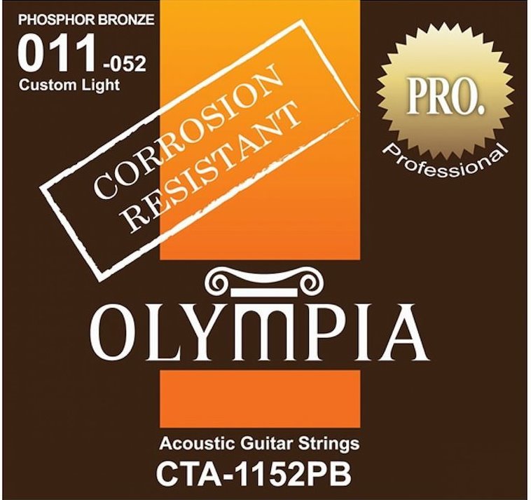 สายกีต้าร์โปร่ง Olympia CTA-1152PB