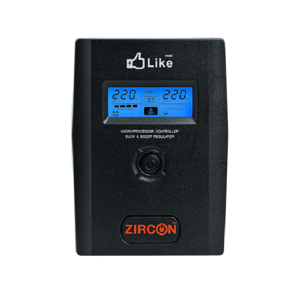 ZIRCON Like 1000VA/500W Zircon Line Interactive UPS LIKE 1000VA/500 Digital Display (Tower type)