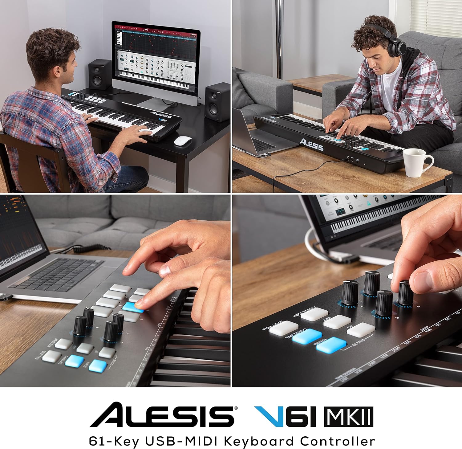 Alesis V61 MKII MIDI Controller 61 คีย์
