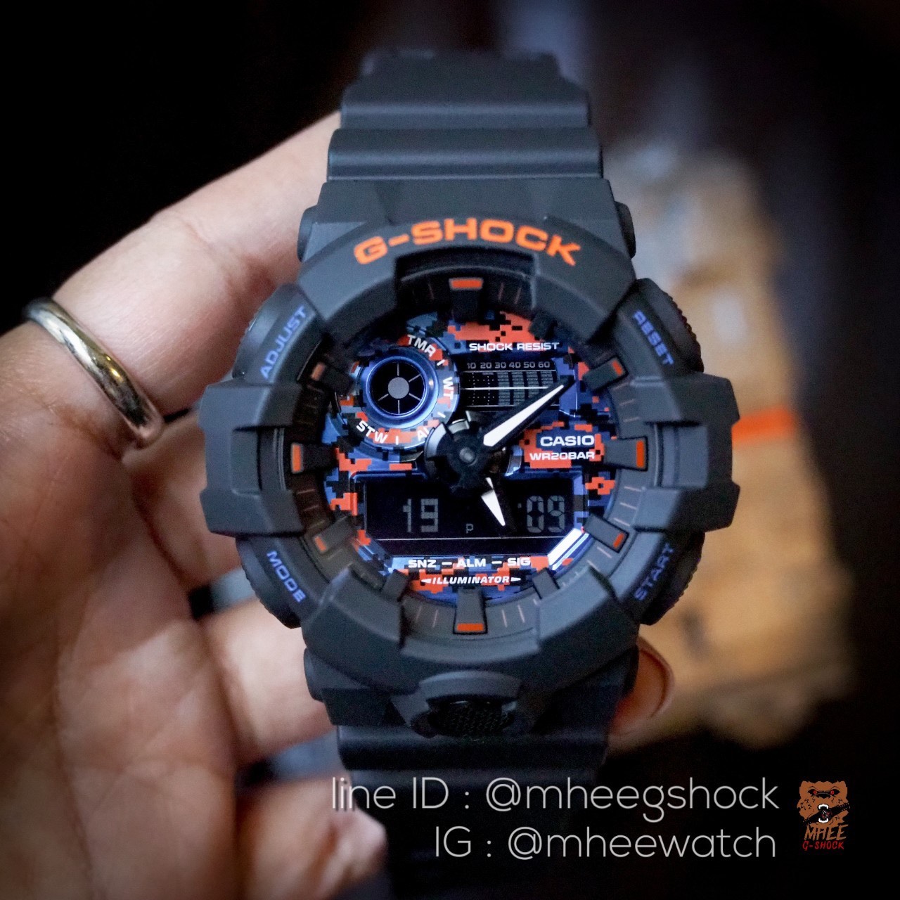 GA-700CT-1APRW Limitedแพ๊กเกจสุดเทพ