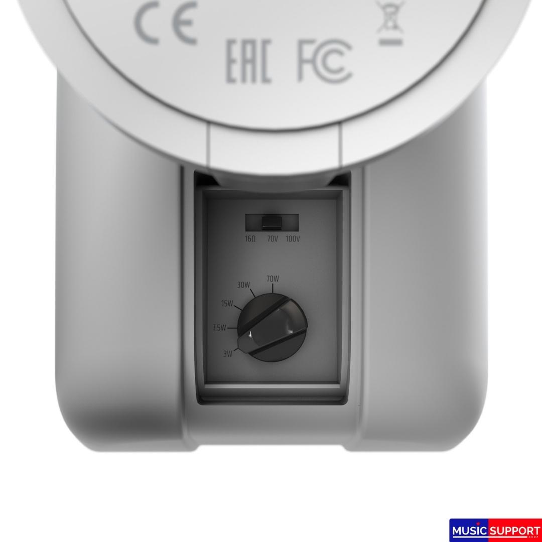 LD Systems DQOR 8T W สีขาว ตู้ลำโพง 2ทาง 8นิ้ว 240วัตต์ 70V - 100V จำนวน 1 ใบ