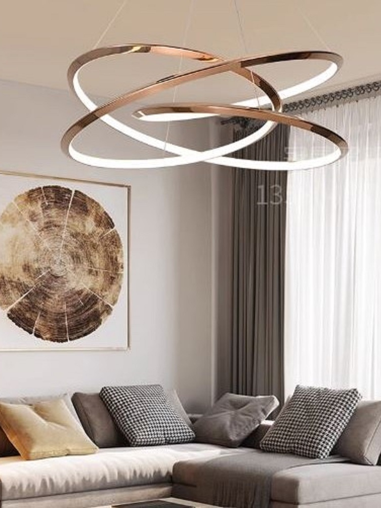 CT220A275 SOTMIA โคมไฟระย้า โคมไฟโมเดิร์นสีทอง Chandelier Lighting ห้องทานอาหาร เคาน์เตอร์บาร์