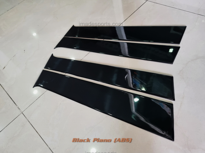 ชุดตกแต่งเสาประตู HRV Black Edition