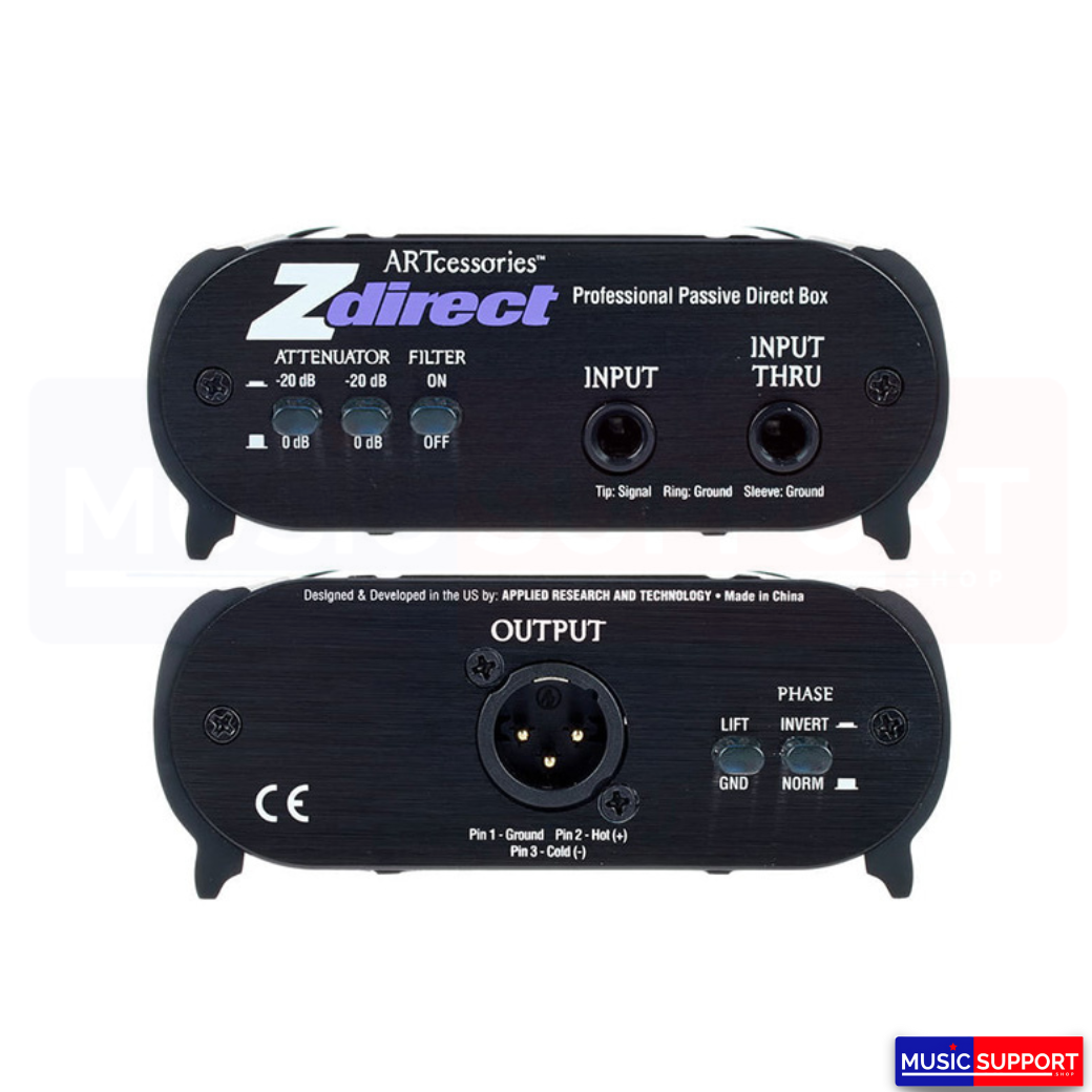 ART Z Direct Passive Direct Box D.I. Box