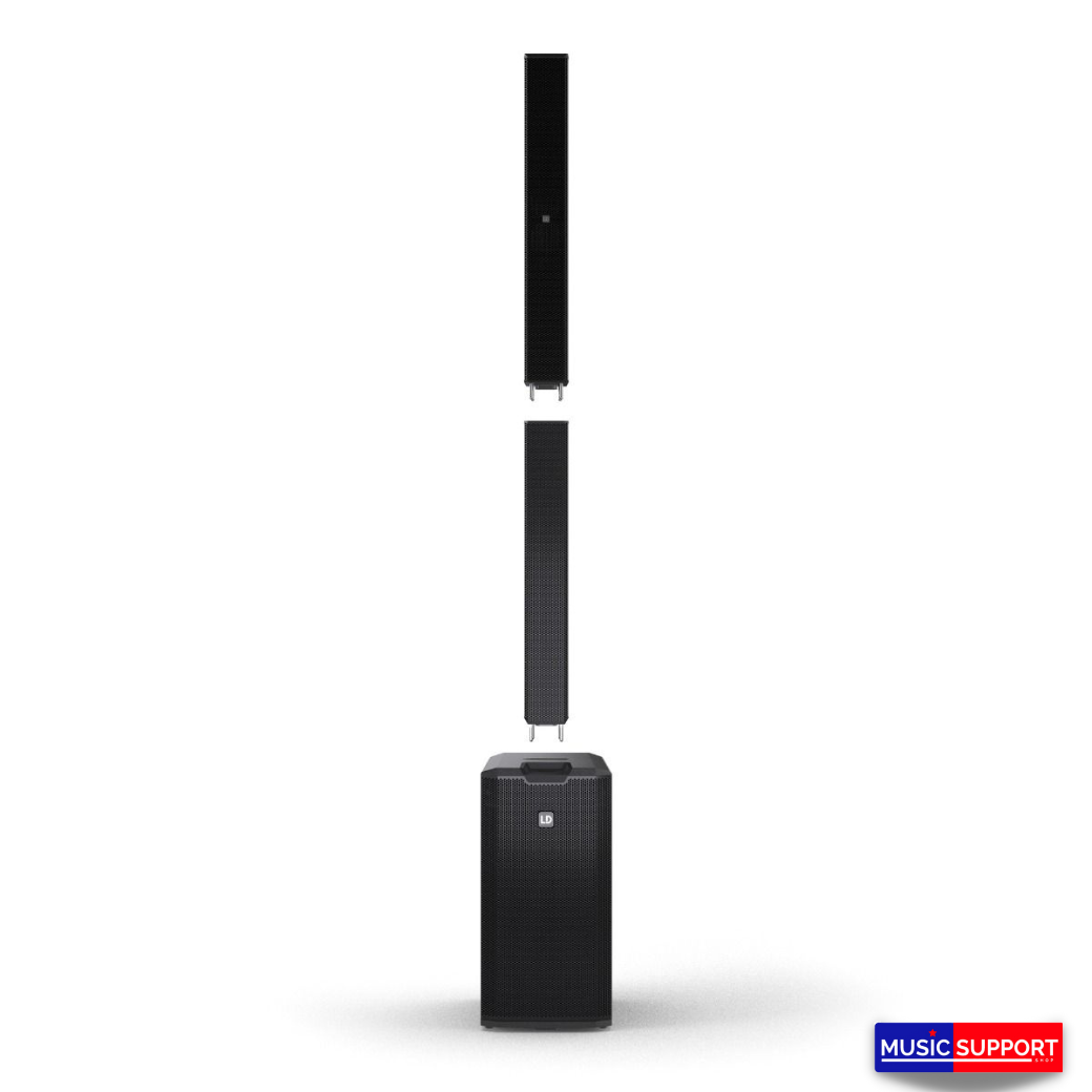 LD Systems MAUI® 11 G3 Portable cardioid column PA system, black