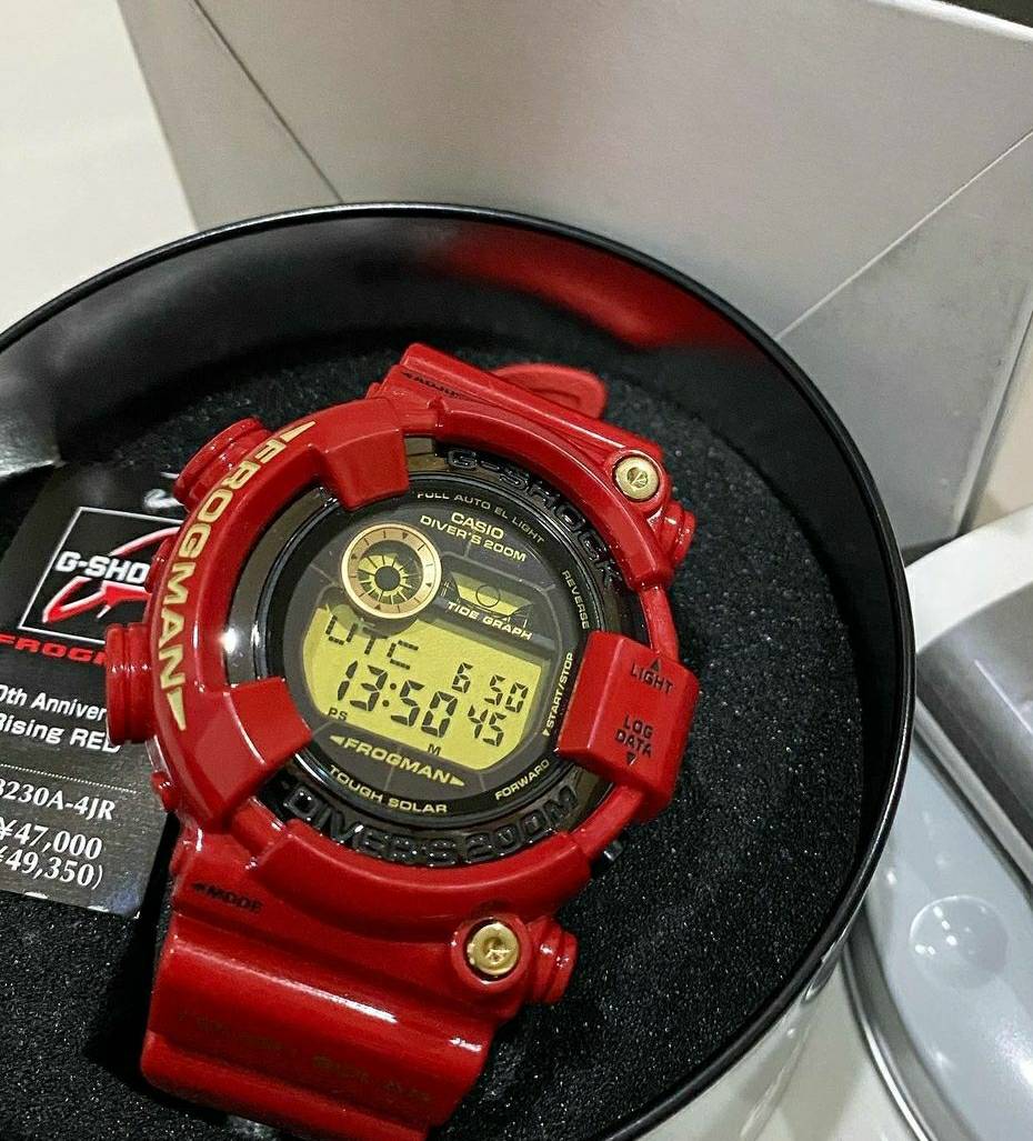 G-Shock Frogman GF-8230A-4 Rising Red (กบแดง 30ปี) รุ่น Limited Edition ฉลองครบรอบ 30ปี G-Shock