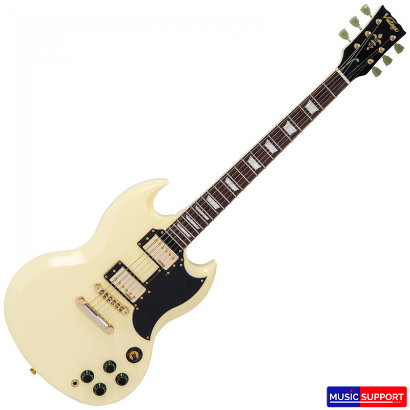 VINTAGE VS6 REISSUED ELECTRIC GUITAR ~ VINTAGE WHITE