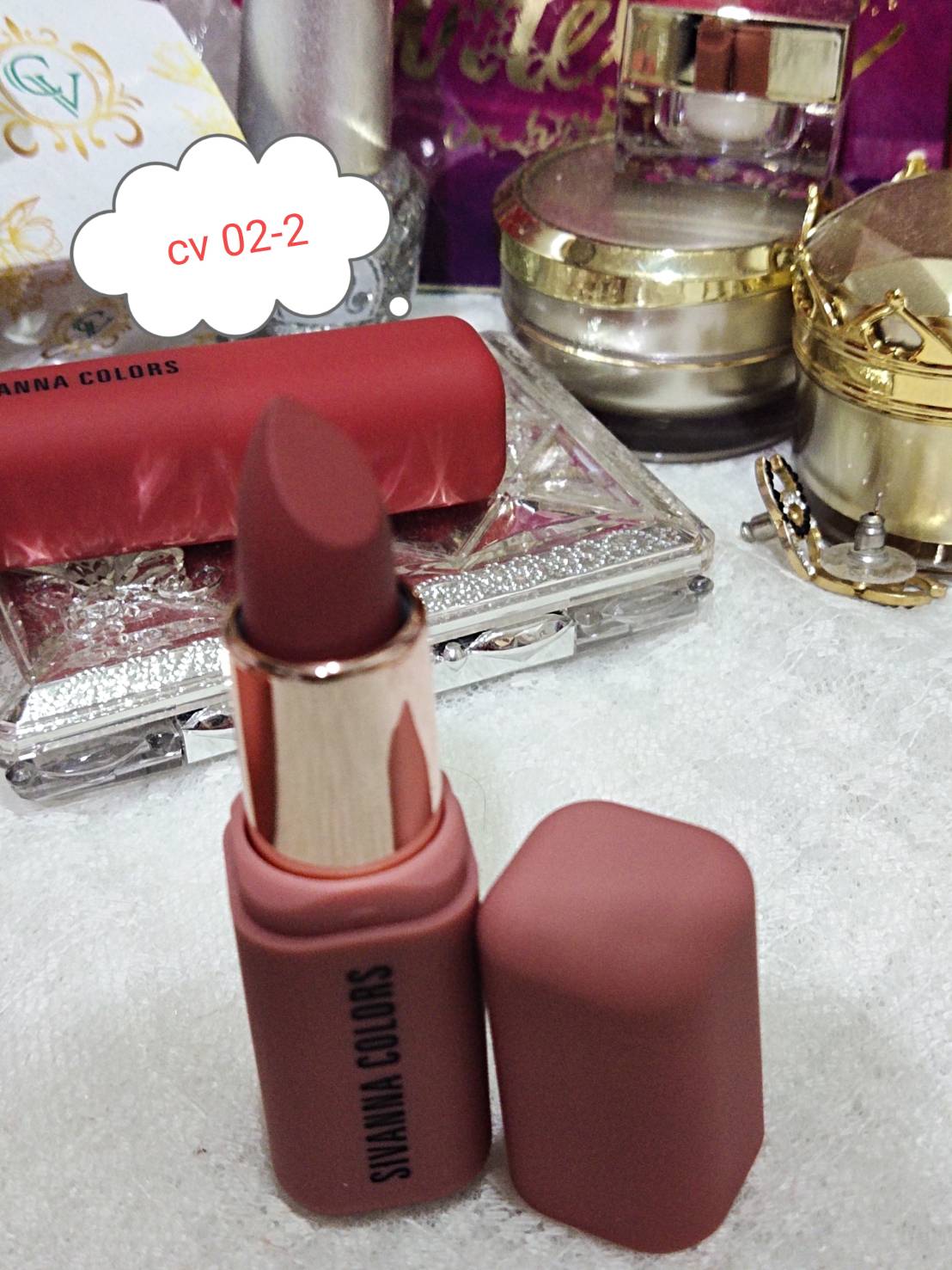 ลิปสติก svn เนื้อแมทฟุ้ง ติดทนนาน มี 6 เฉดสี