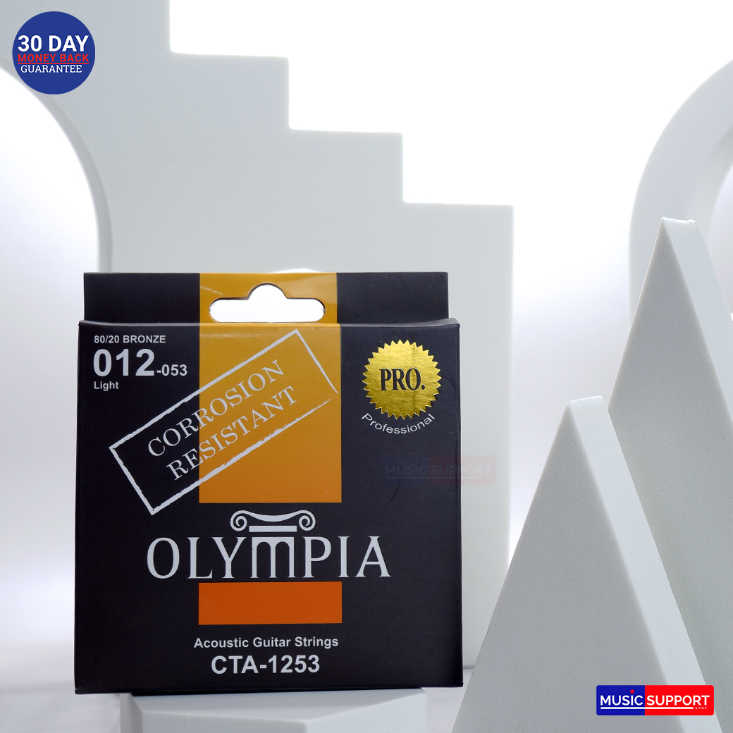 สายกีต้าร์โปร่ง เคลือบกันสนิม OLYMPIA CTA-1253