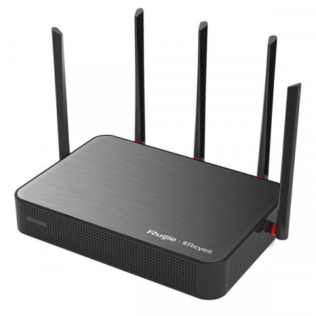 Reyee RG-EG105GW Cloud Managed Wireless including 5 Gigabit ethernet ports, Support 1 WAN port, 1 LAN port, and 3 LAN/WAN ports, supports Ruijie Cloud Remote Management and MESH.
