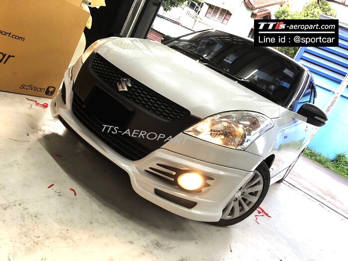 ชุดแต่ง swift 2012 2013 2015 S'Sport ท่อคู่ สเกิร์ตรอบคัน suzuki swift แต่งสวย byแต่งรถTTS