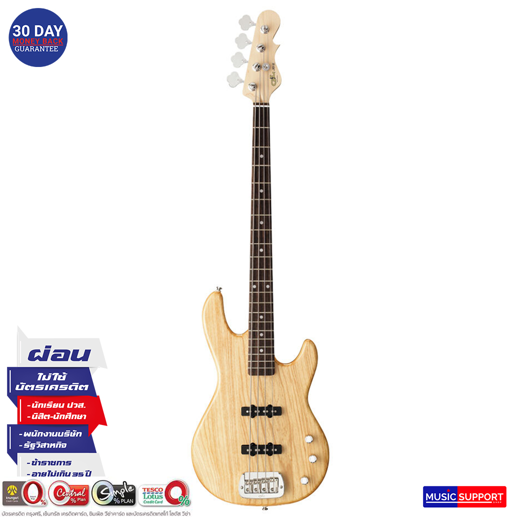 กีตาร์เบสไฟฟ้า G&L (B) TRIB-JB2-NATURAL GLOSS-MP/BAG