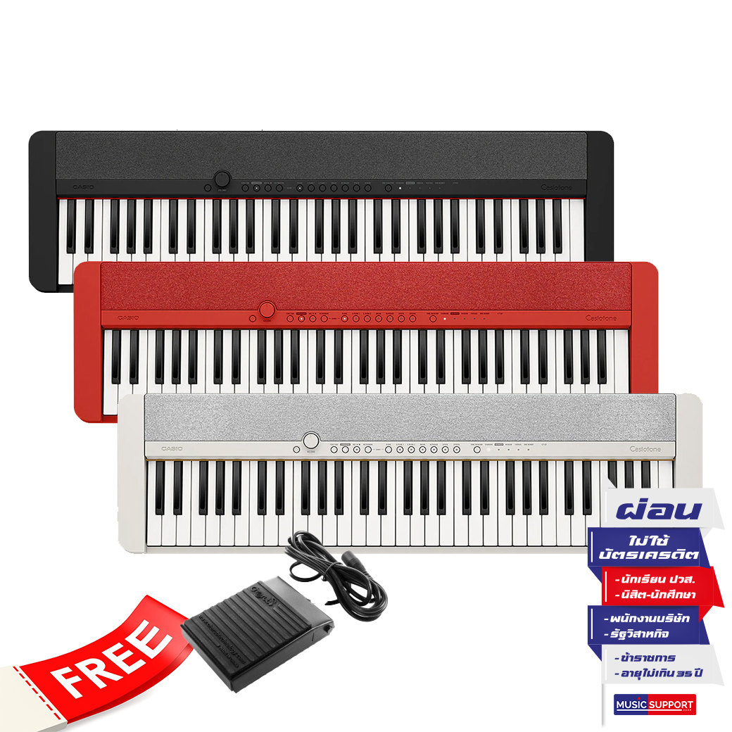 Casio CT-S1 คีย์บอร์ด-เปียโนไฟฟ้า