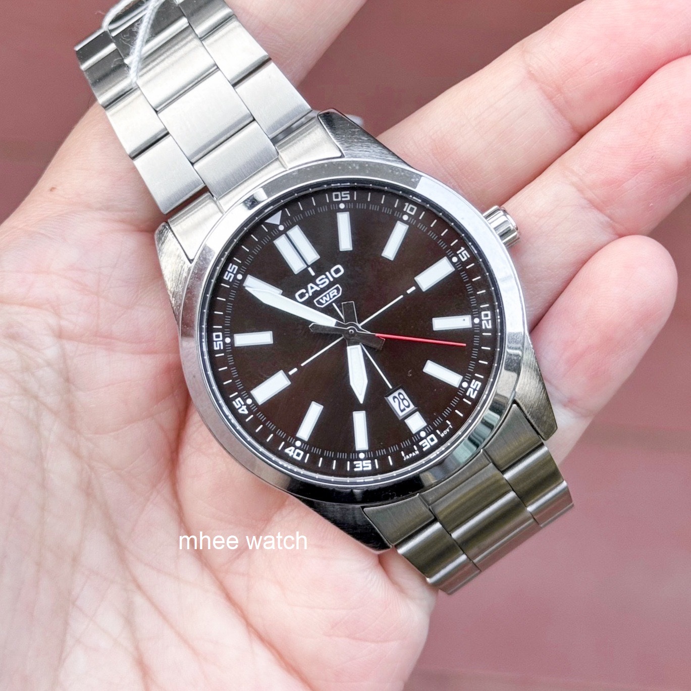 Casio Datejust Chocolate face