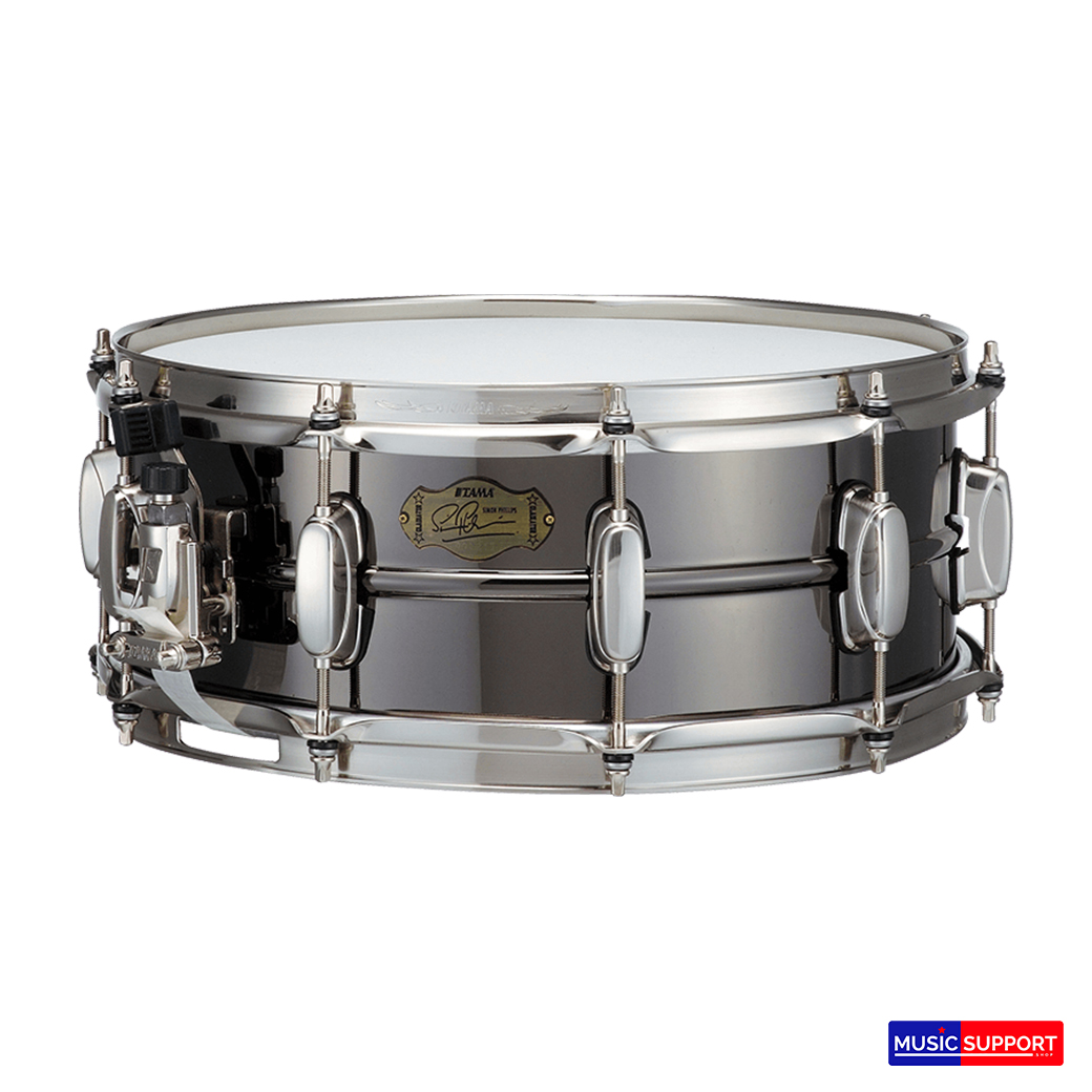 กลองสแนร์เหล็ก TAMA 14" x 5.5" นิ้ว ( Simon Phillips ) SP1455H "The Gladiator"
