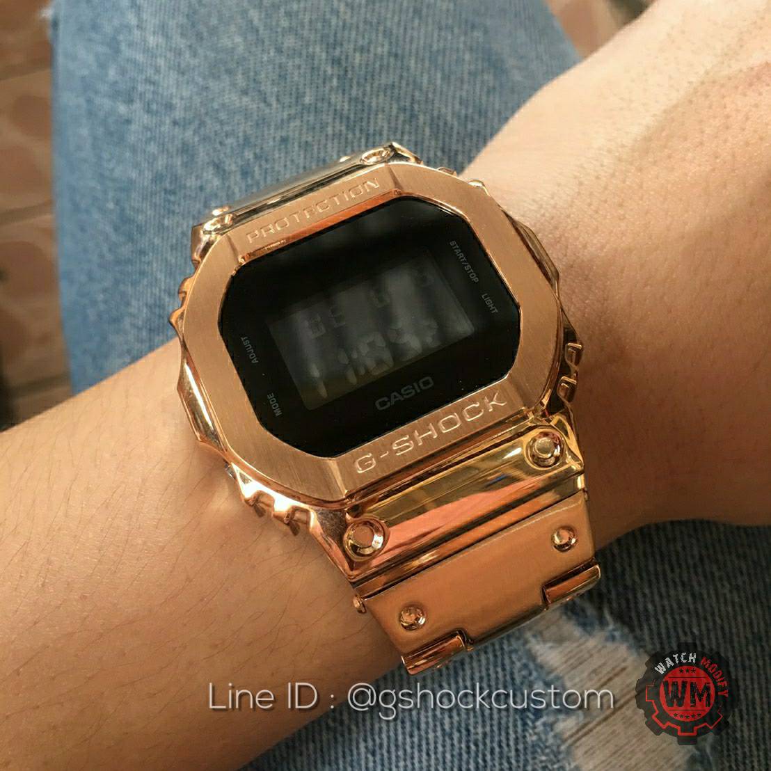 G-Shock Custom Full Metal Rosegold